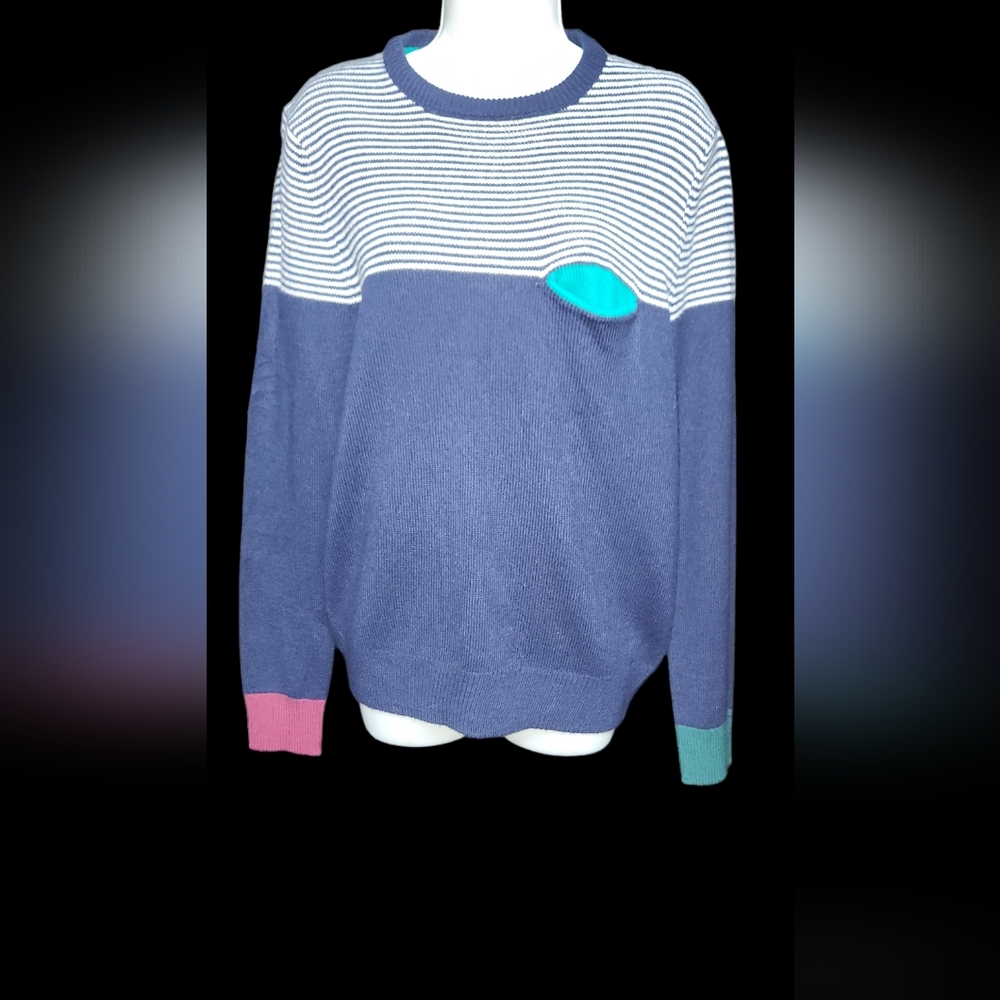 Vintage Colorblock Mossimo Sweater